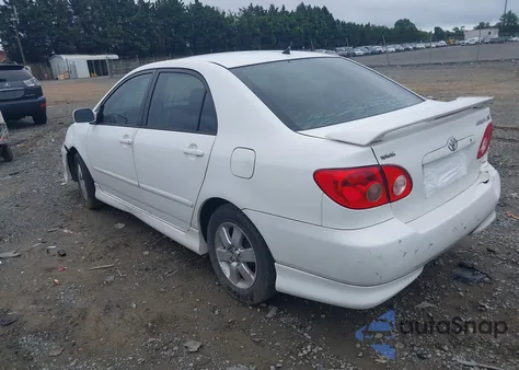 2007 Toyota Corolla S from USA, damaged, VIN 2T1BR30E77C760731